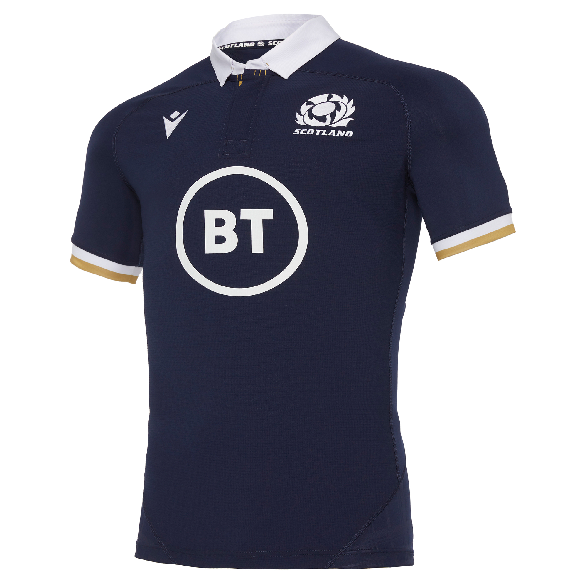 21 Sruスコットランドラグビー ホームオーセンティックプロボディジャージー Tricolor Rugby 21 Sruスコットランドラグビー ホームオーセンティックプロボディジャージー Tricolor Rugby