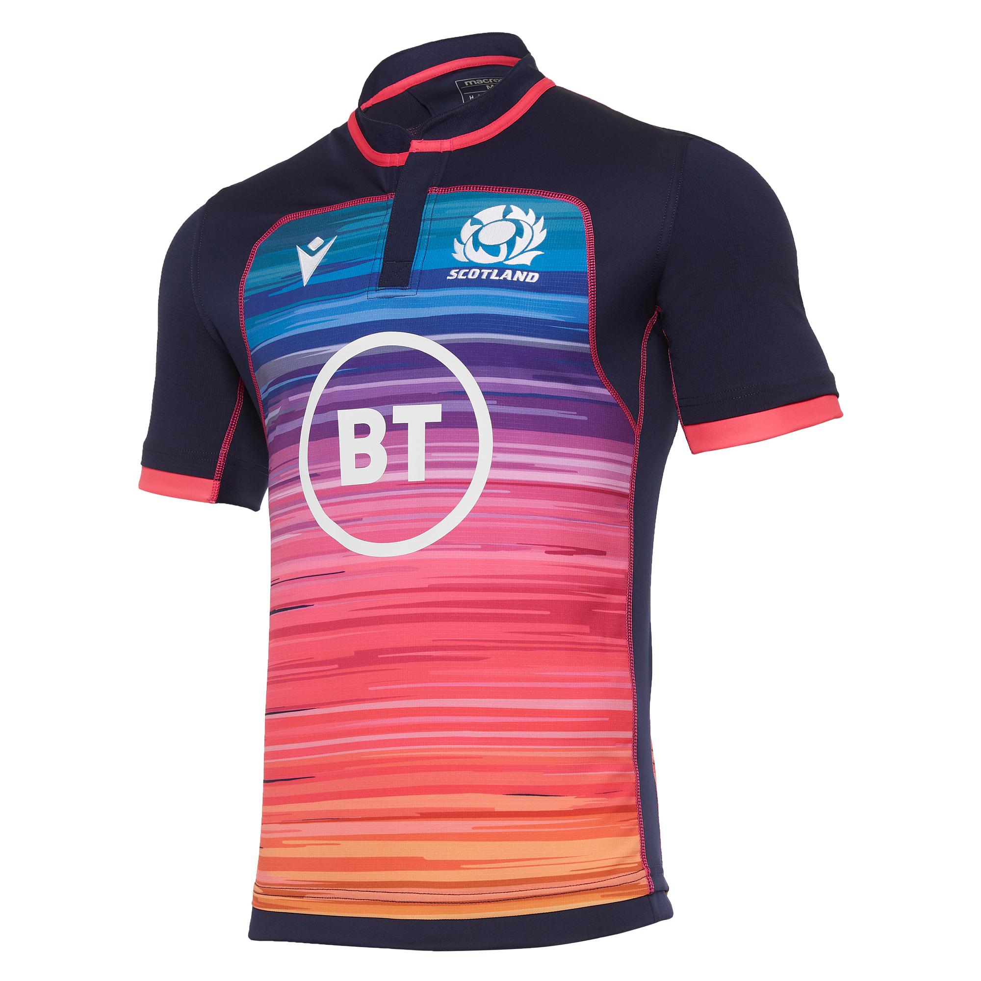 21 Sruスコットランドラグビー トレーニングジャージー レインボー Tricolor Rugby 21 Sruスコットランドラグビー トレーニングジャージー レインボー Tricolor Rugby