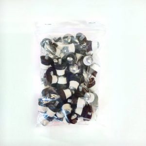 【トリコロール】スチールトップスタッド16mm-50個セット