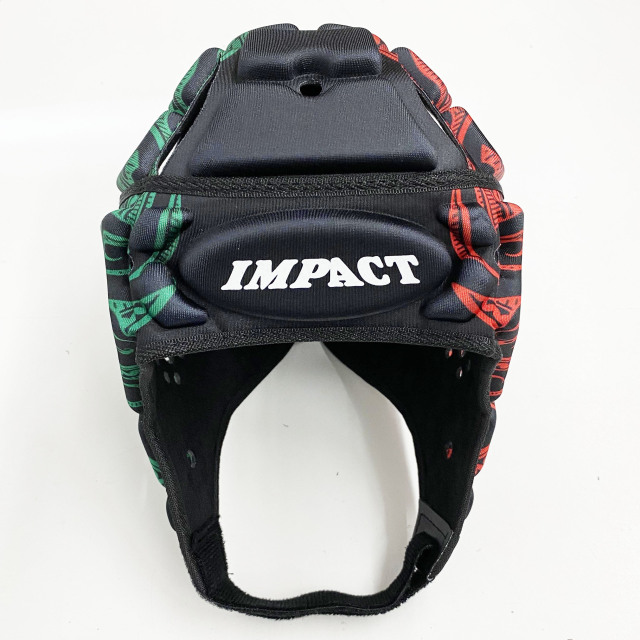 IMPACT V2 Premium Vented マオリ マルチカラー 黒×赤×緑 – TRICOLOR RUGBY