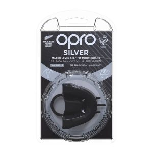 OPRO セルフフィット（Gen4）/シルバーレベル/ALL BLACKS