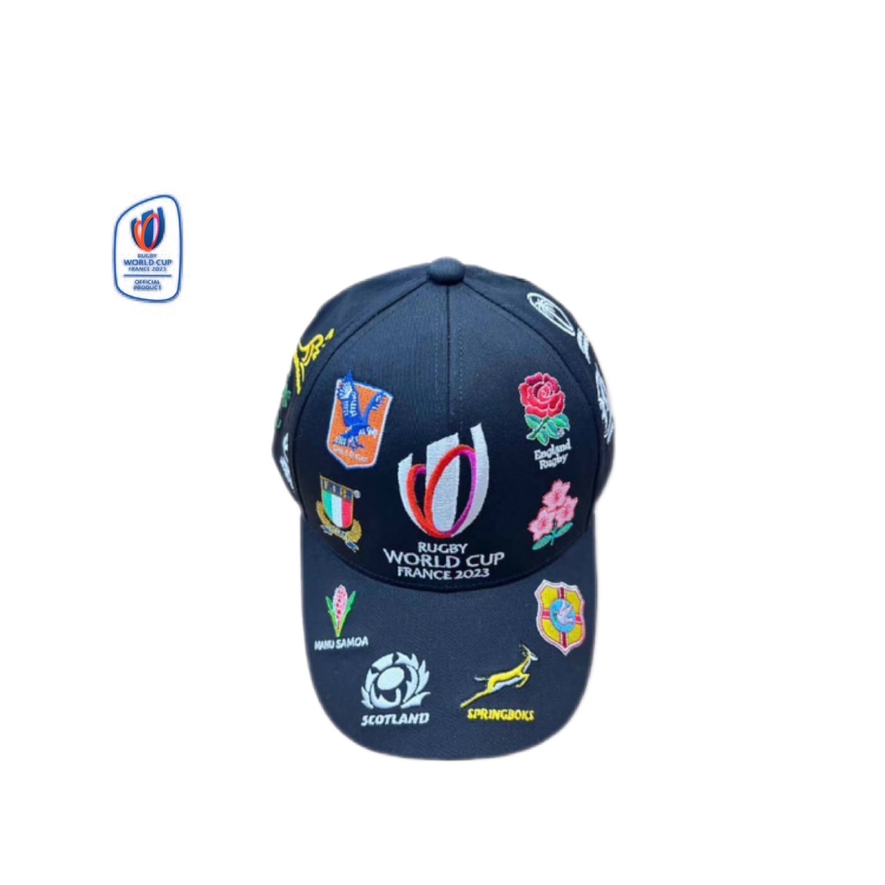 ラグビーワールドカップ2023 フランス 20UNIONS COLLECTION キャップ（ブラック） – TRICOLOR RUGBY