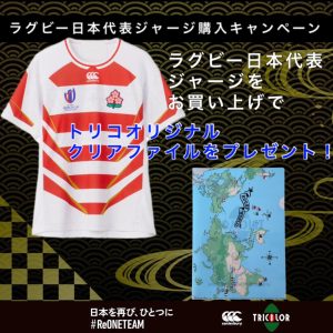 カンタベリー ジャパンRWC2023キッズレプリカオルタネイトジャージー