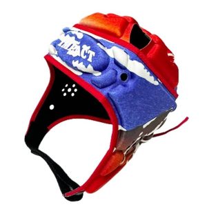 IMPACT】ヘッドキャップ AKAFUJI Red - TRICOLOR RUGBY