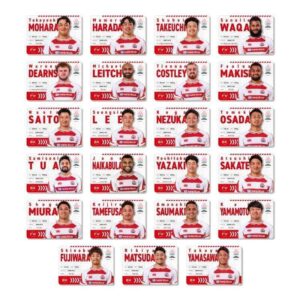 ジャスティス】ラグビー日本代表 ハードブロマイド(シークレット販売