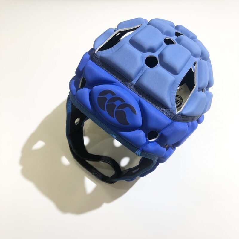 カンタベリー ベンチレーターヘッドギア トリコロール限定カラー サックス×ブルー