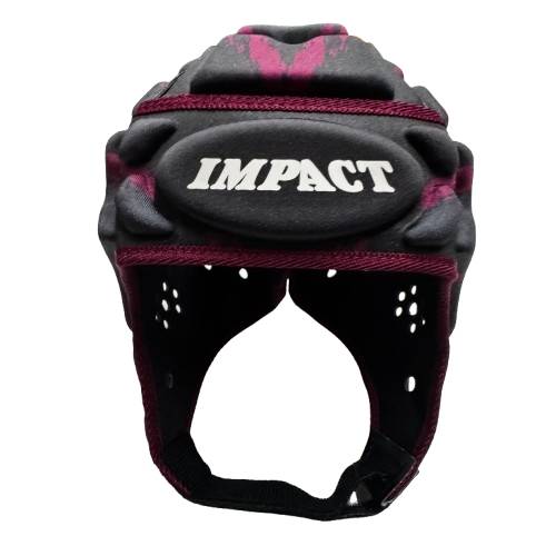 【IMPACT】V2 Premium Vented SPLATTER BLACK/MAROON - 画像 (3)