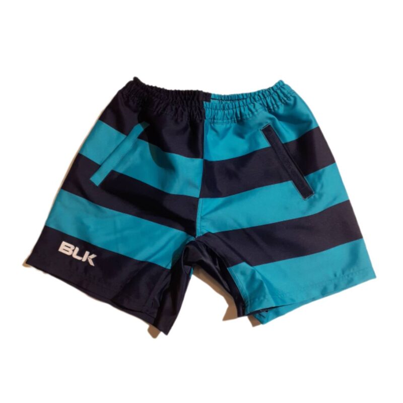 【BLK】トリコロール限定デザイン パッションショーツ ネイビー×ターコイズ