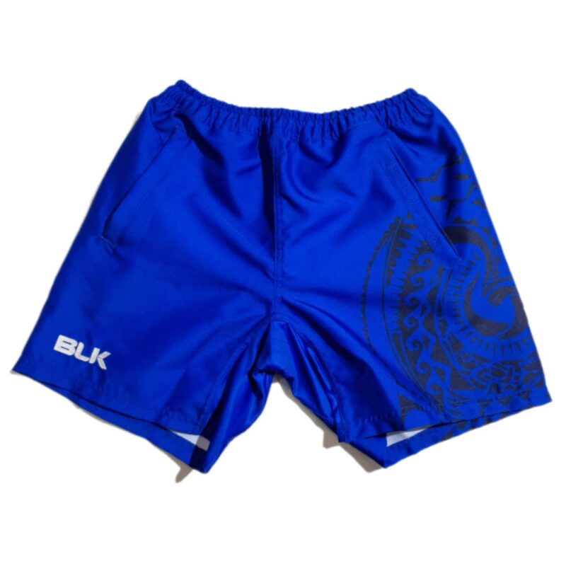 【BLK】トリコロール限定デザイン パッションショーツ ブルー×ブラック