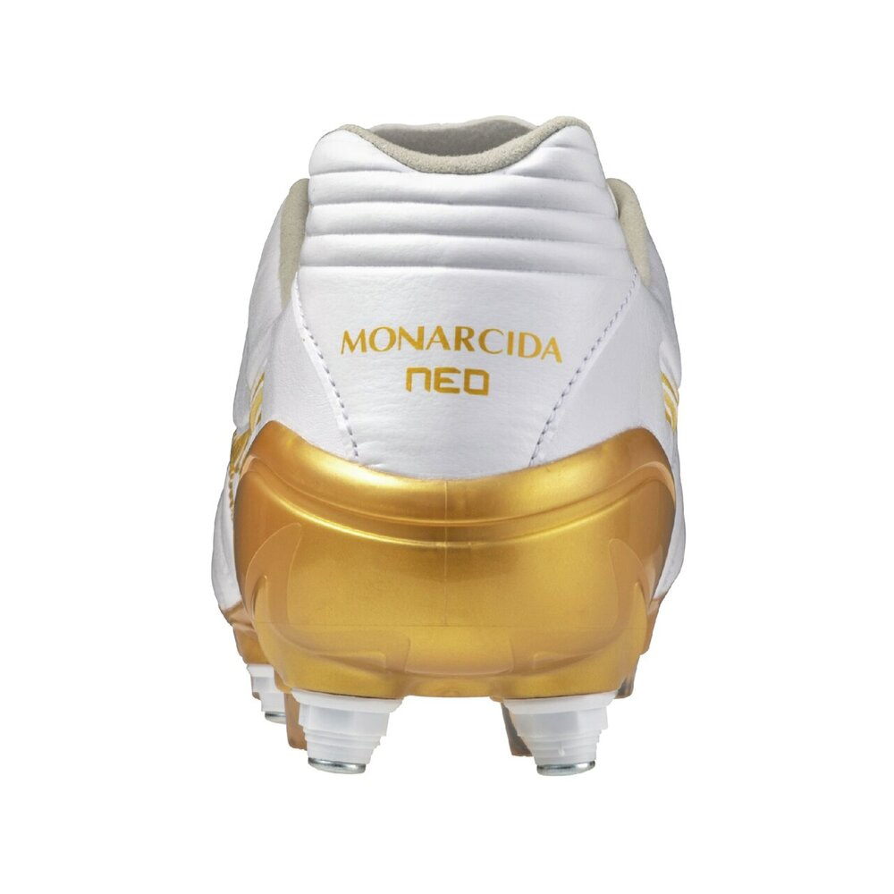 【ミズノ】モナルシーダNEO III PRO MIX ホワイト×ゴールド - 画像 (6)