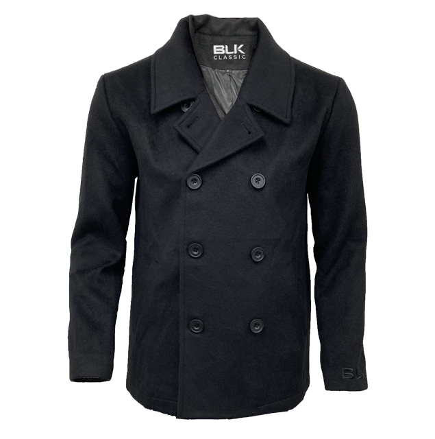 【BLK】クラシック ピーコート