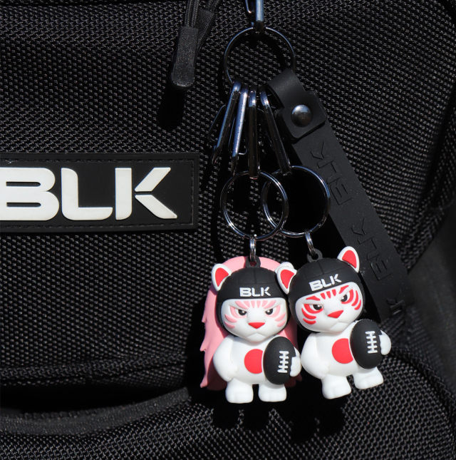 【BLK】ミニバディキーホルダー-桜ライオン - 画像 (4)