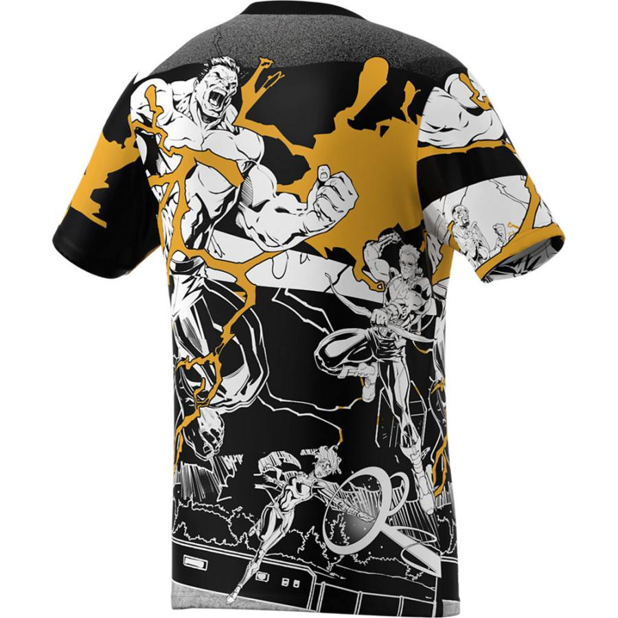 【アディダス】オールブラックス マーベル キャプテンズ ラン ジャージー - 画像 (3)