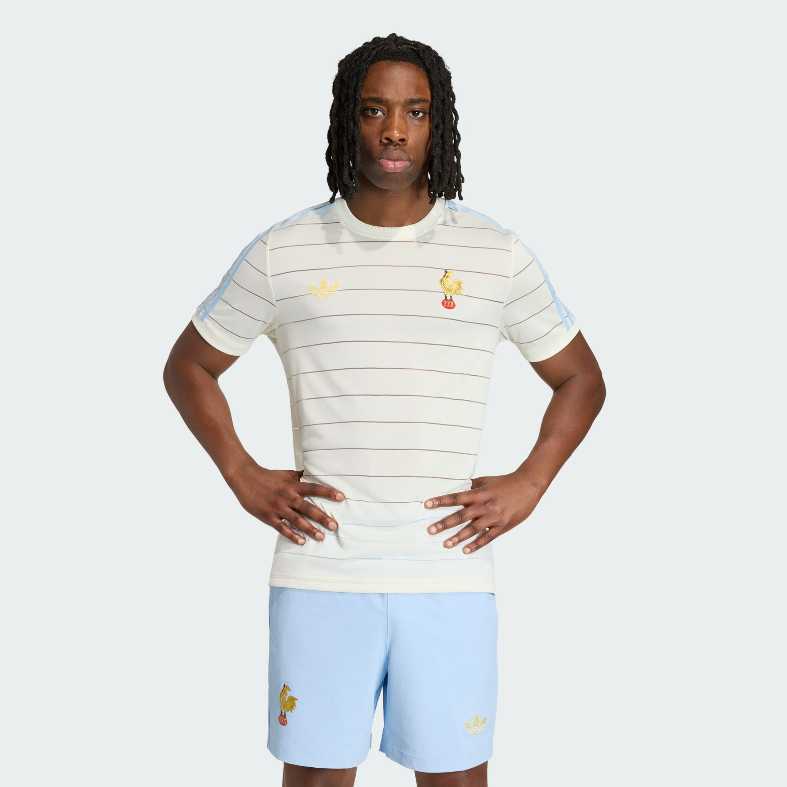 【アディダス】フランス ラグビー 120周年 クランチ Tシャツ - 画像 (3)