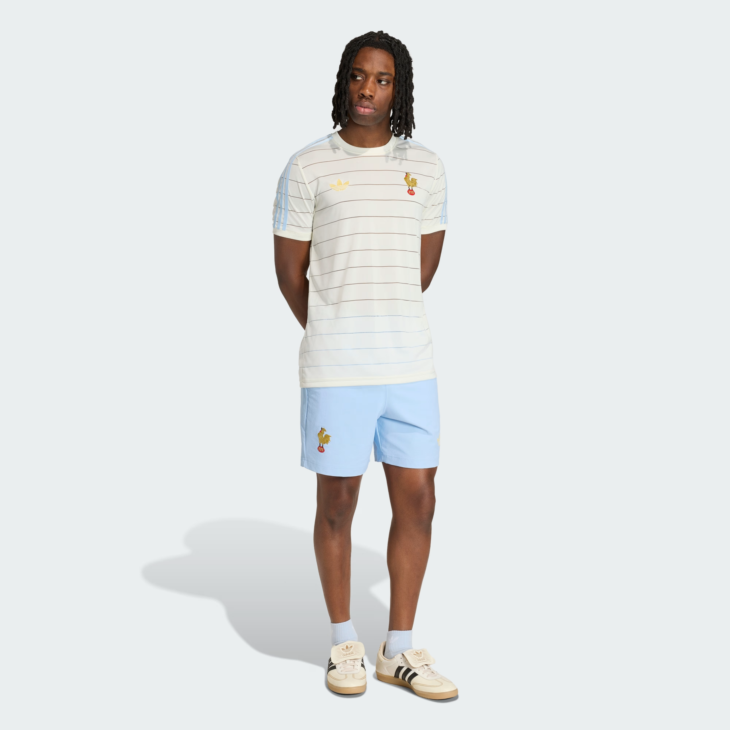 【アディダス】フランス ラグビー 120周年 クランチ Tシャツ - 画像 (5)