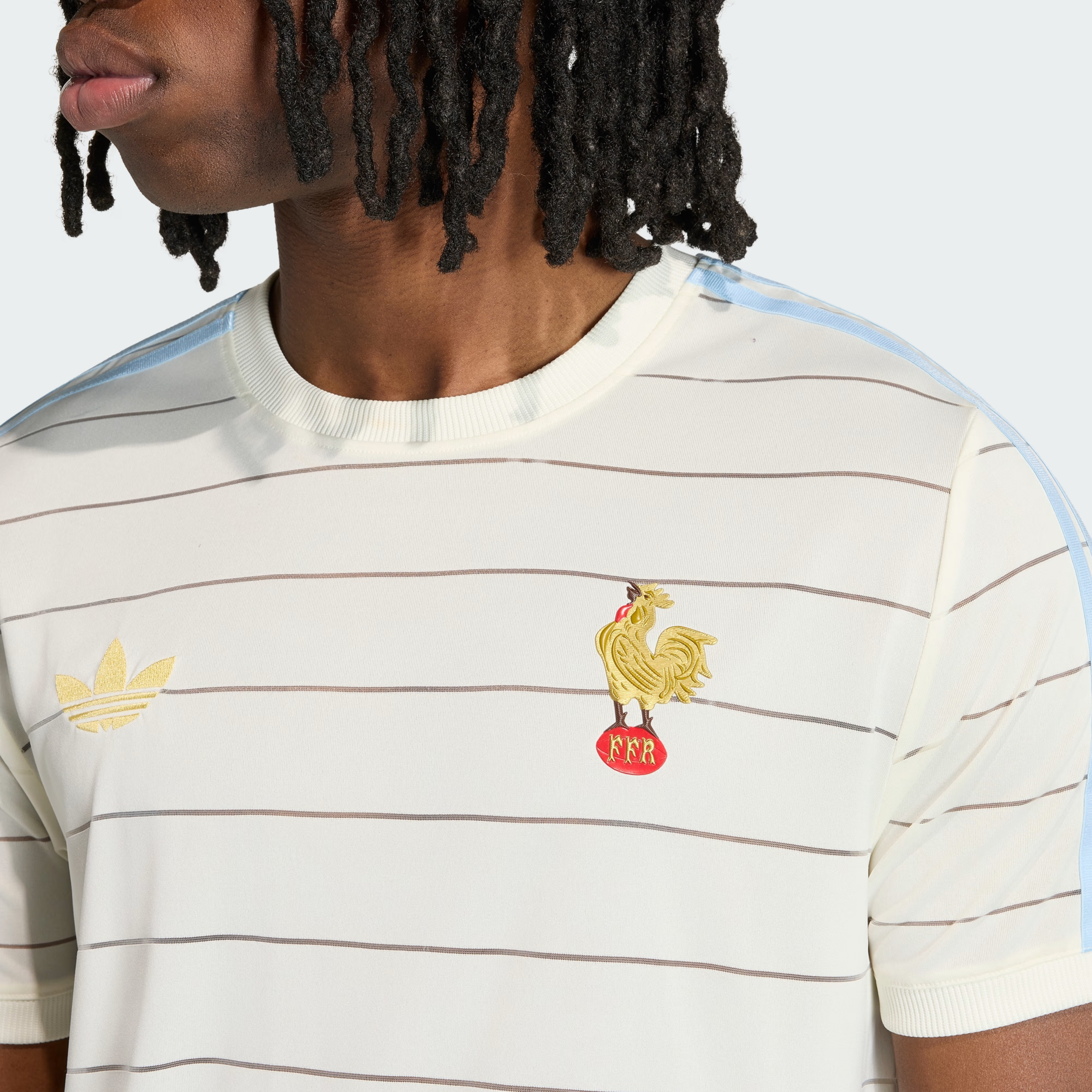 【アディダス】フランス ラグビー 120周年 クランチ Tシャツ - 画像 (6)