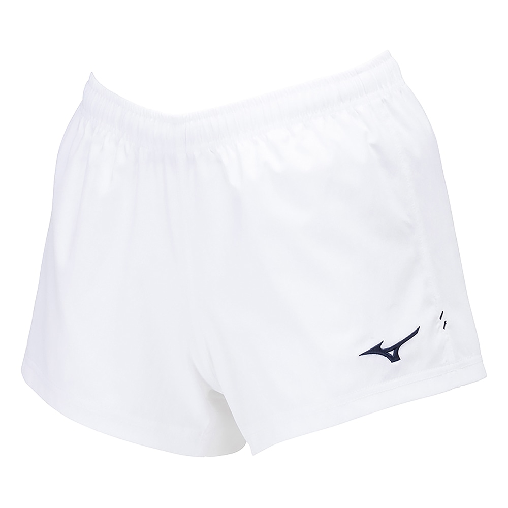 【ミズノ】ジュニア ゲームパンツ(クロス素材) ホワイト